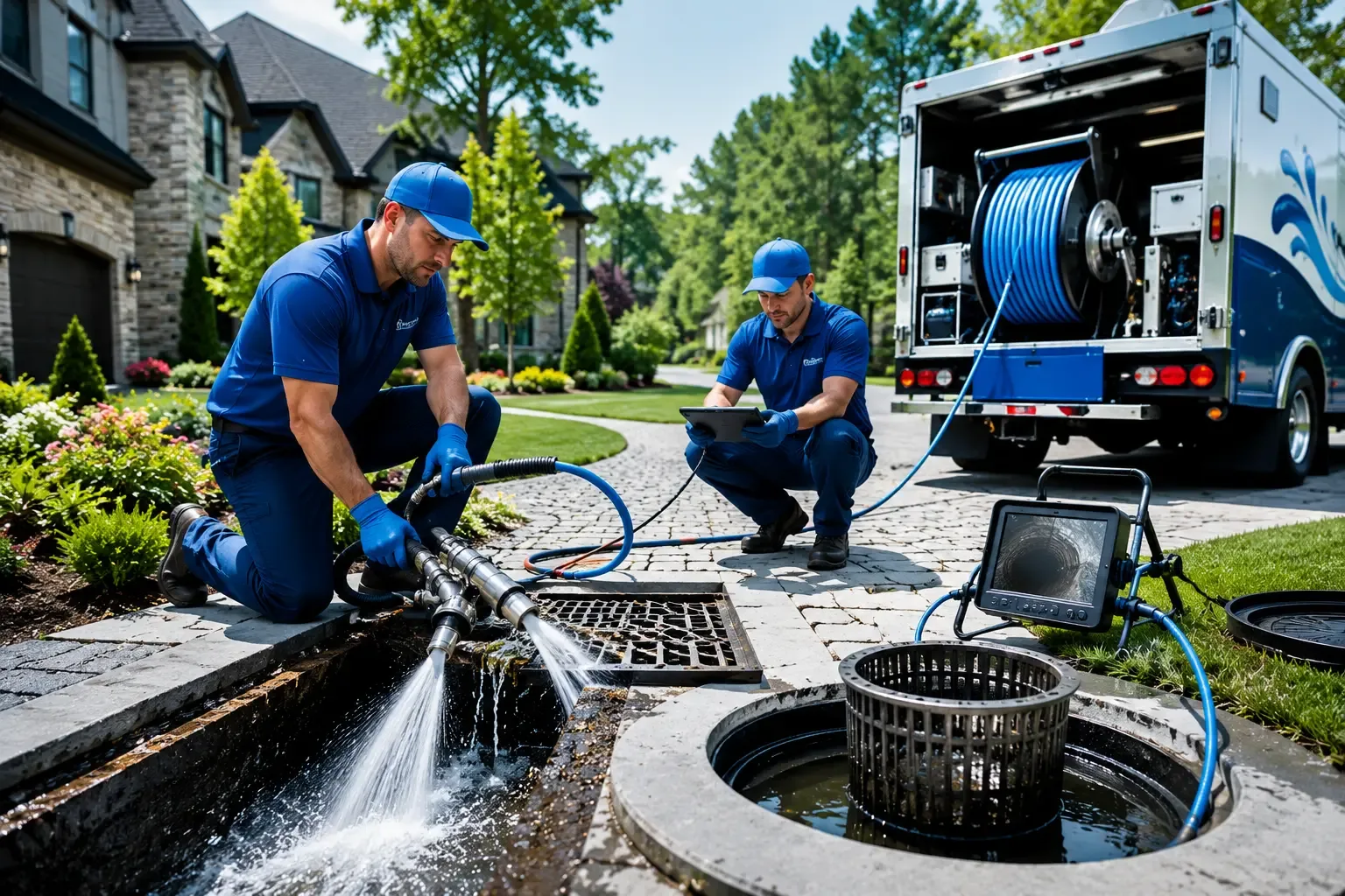 Local outdoor drain cleaning professionals in Blue Ridge, TX
